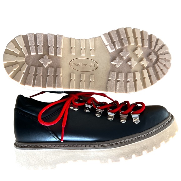 NEW! | Terah Ankle Boot | Madden Girl Low-Top Boot - Sneaker Hybrid Platform - Picture 5 of 6